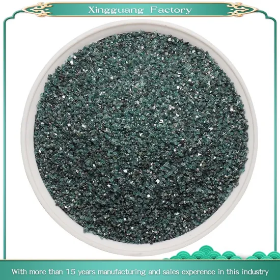 Carboneto de silício verde de grão abrasivo Carborundum Sic
